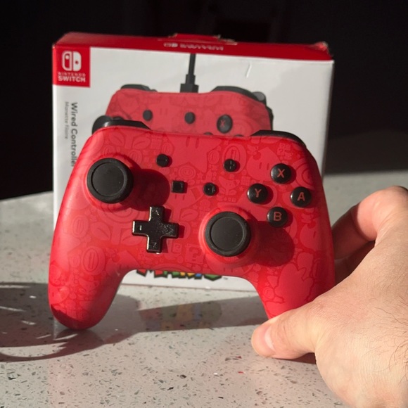 PowerA Nintendo Switch Super Mario Wired Controller - Picture 4 of 5